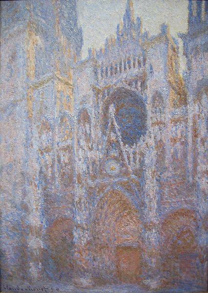 Claude Monet Rouen Cathedral, West Facade France oil painting art